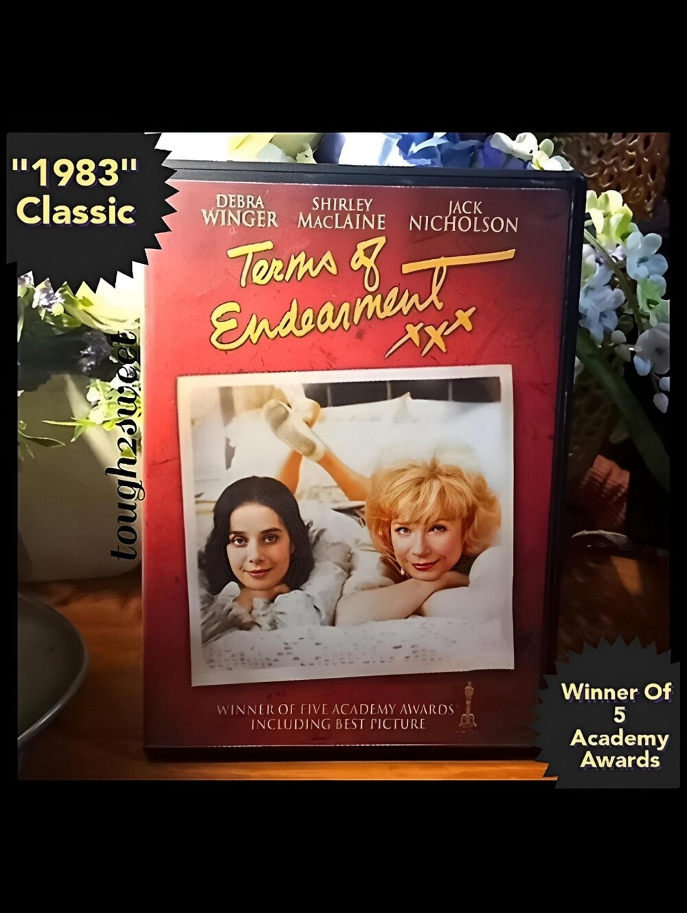 🍿MOVIE NIGHT🍿VINTAGE CLASSIC 1983 " TERMS OF ENDEARMENT" DVD EXCELLENT COND!!
